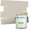 imagePRESTIGE Paints Interior Paint and Primer In One 1Gallon Satin Comparable Match of Benjamin Moore Revere PewterHC172BMPCM