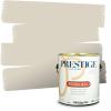 imagePRESTIGE Paints Interior Paint and Primer In One 1Gallon Satin Comparable Match of Benjamin Moore Revere PewterHC173BMPCM