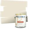 imagePRESTIGE Paints Interior Paint and Primer In One 1Gallon Satin Comparable Match of Benjamin Moore Revere PewterHC27BMPCM