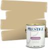 imagePRESTIGE Paints Interior Paint and Primer In One 1Gallon Satin Comparable Match of Benjamin Moore Revere PewterHC28BMPCM
