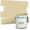 imagePRESTIGE Paints Interior Paint and Primer In One 1Gallon Satin Comparable Match of Benjamin Moore Revere PewterHC29BMPCM