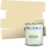 imagePRESTIGE Paints Interior Paint and Primer In One 1Gallon Satin Comparable Match of Benjamin Moore Revere PewterHC30BMPCM