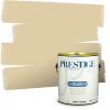 imagePRESTIGE Paints Interior Paint and Primer In One 1Gallon Satin Comparable Match of Benjamin Moore Revere PewterHC35BMPCM