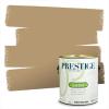 imagePRESTIGE Paints Interior Paint and Primer In One 1Gallon Satin Comparable Match of Benjamin Moore Revere PewterHC43BMPCM