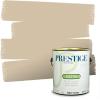 imagePRESTIGE Paints Interior Paint and Primer In One 1Gallon Satin Comparable Match of Benjamin Moore Revere PewterHC45BMPCM