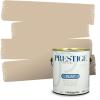 imagePRESTIGE Paints Interior Paint and Primer In One 1Gallon Satin Comparable Match of Benjamin Moore Revere PewterHC48BMPCM