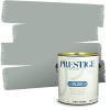 imagePRESTIGE Paints Interior Paint and Primer In One 1Gallon SemiGloss Comparable Match of Benjamin Moore Shaker Gray1573BMPCM
