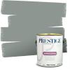 imagePRESTIGE Paints Interior Paint and Primer In One 1Gallon SemiGloss Comparable Match of Benjamin Moore Shaker Gray1574BMPCM