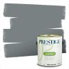 imagePRESTIGE Paints Interior Paint and Primer In One 1Gallon SemiGloss Comparable Match of Benjamin Moore Shaker Gray1588BMPCM
