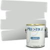 imagePRESTIGE Paints Interior Paint and Primer In One 1Gallon SemiGloss Comparable Match of Benjamin Moore Shaker Gray1591BMPCM