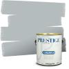 imagePRESTIGE Paints Interior Paint and Primer In One 1Gallon SemiGloss Comparable Match of Benjamin Moore Shaker Gray1592BMPCM