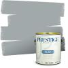 imagePRESTIGE Paints Interior Paint and Primer In One 1Gallon SemiGloss Comparable Match of Benjamin Moore Shaker Gray1593BMPCM