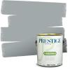 imagePRESTIGE Paints Interior Paint and Primer In One 1Gallon SemiGloss Comparable Match of Benjamin Moore Shaker Gray1593BMPCM