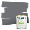 imagePRESTIGE Paints Interior Paint and Primer In One 1Gallon SemiGloss Comparable Match of Benjamin Moore Shaker Gray1595BMPCM