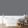 imagePRESTIGE Paints Interior Paint and Primer In One 1Gallon SemiGloss Comparable Match of Benjamin Moore Shaker Gray1595BMPCM
