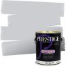 imagePRESTIGE Paints Interior Paint and Primer In One 1Gallon SemiGloss Comparable Match of Benjamin Moore Shaker Gray1597BMPCM