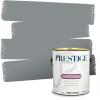 imagePRESTIGE Paints Interior Paint and Primer In One 1Gallon SemiGloss Comparable Match of Benjamin Moore Shaker Gray1601BMPCM