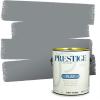 imagePRESTIGE Paints Interior Paint and Primer In One 1Gallon SemiGloss Comparable Match of Benjamin Moore Shaker Gray1601BMPCM