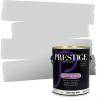 imagePRESTIGE Paints Interior Paint and Primer In One 1Gallon SemiGloss Comparable Match of Benjamin Moore Shaker Gray1604BMPCM