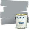 imagePRESTIGE Paints Interior Paint and Primer In One 1Gallon SemiGloss Comparable Match of Benjamin Moore Shaker Gray1606BMPCM