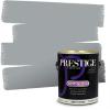imagePRESTIGE Paints Interior Paint and Primer In One 1Gallon SemiGloss Comparable Match of Benjamin Moore Shaker Gray1606BMPCM
