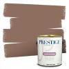 imagePRESTIGE Paints P400P1457BM Interior Paint and Primer In One Satin Comparable Match of Benjamin Moore 1 gallon White Winged Dove1236BMPCM