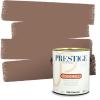 imagePRESTIGE Paints P400P1457BM Interior Paint and Primer In One Satin Comparable Match of Benjamin Moore 1 gallon White Winged Dove1236BMPCM