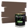 imagePRESTIGE Paints P400P1457BM Interior Paint and Primer In One Satin Comparable Match of Benjamin Moore 1 gallon White Winged Dove1238BMPCM