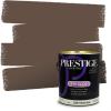 imagePRESTIGE Paints P400P1457BM Interior Paint and Primer In One Satin Comparable Match of Benjamin Moore 1 gallon White Winged Dove1238BMPCM