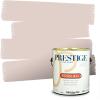 imagePRESTIGE Paints P400P1457BM Interior Paint and Primer In One Satin Comparable Match of Benjamin Moore 1 gallon White Winged Dove1241BMPCM