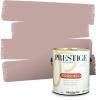 imagePRESTIGE Paints P400P1457BM Interior Paint and Primer In One Satin Comparable Match of Benjamin Moore 1 gallon White Winged Dove1243BMPCM