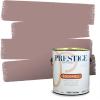 imagePRESTIGE Paints P400P1457BM Interior Paint and Primer In One Satin Comparable Match of Benjamin Moore 1 gallon White Winged Dove1244BMPCM