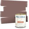 imagePRESTIGE Paints P400P1457BM Interior Paint and Primer In One Satin Comparable Match of Benjamin Moore 1 gallon White Winged Dove1245BMPCM