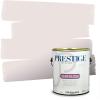 imagePRESTIGE Paints P400P1457BM Interior Paint and Primer In One Satin Comparable Match of Benjamin Moore 1 gallon White Winged Dove1247BMPCM