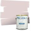 imagePRESTIGE Paints P400P1457BM Interior Paint and Primer In One Satin Comparable Match of Benjamin Moore 1 gallon White Winged Dove1248BMPCM