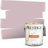 imagePRESTIGE Paints P400P1457BM Interior Paint and Primer In One Satin Comparable Match of Benjamin Moore 1 gallon White Winged Dove1249BMPCM