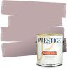 imagePRESTIGE Paints P400P1457BM Interior Paint and Primer In One Satin Comparable Match of Benjamin Moore 1 gallon White Winged Dove1250BMPCM