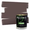 imagePRESTIGE Paints P400P1457BM Interior Paint and Primer In One Satin Comparable Match of Benjamin Moore 1 gallon White Winged Dove1253BMPCM