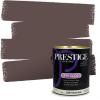 imagePRESTIGE Paints P400P1457BM Interior Paint and Primer In One Satin Comparable Match of Benjamin Moore 1 gallon White Winged Dove1253BMPCM