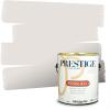 imagePRESTIGE Paints P400P1457BM Interior Paint and Primer In One Satin Comparable Match of Benjamin Moore 1 gallon White Winged Dove1457BMPCM