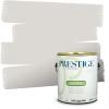 imagePRESTIGE Paints P400P1457BM Interior Paint and Primer In One Satin Comparable Match of Benjamin Moore 1 gallon White Winged Dove1458BMPCM