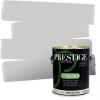 imagePRESTIGE Paints P400P1457BM Interior Paint and Primer In One Satin Comparable Match of Benjamin Moore 1 gallon White Winged Dove1459BMPCM