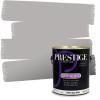 imagePRESTIGE Paints P400P1457BM Interior Paint and Primer In One Satin Comparable Match of Benjamin Moore 1 gallon White Winged Dove1460BMPCM