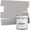 imagePRESTIGE Paints P400P1457BM Interior Paint and Primer In One Satin Comparable Match of Benjamin Moore 1 gallon White Winged Dove1460BMPCM