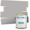 imagePRESTIGE Paints P400P1457BM Interior Paint and Primer In One Satin Comparable Match of Benjamin Moore 1 gallon White Winged Dove1460BMPCM