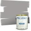 imagePRESTIGE Paints P400P1457BM Interior Paint and Primer In One Satin Comparable Match of Benjamin Moore 1 gallon White Winged Dove1461BMPCM