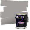 imagePRESTIGE Paints P400P1457BM Interior Paint and Primer In One Satin Comparable Match of Benjamin Moore 1 gallon White Winged Dove1461BMPCM