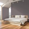 imagePRESTIGE Paints P400P1457BM Interior Paint and Primer In One Satin Comparable Match of Benjamin Moore 1 gallon White Winged Dove1462BMPCM