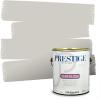 imagePRESTIGE Paints P400P1457BM Interior Paint and Primer In One Satin Comparable Match of Benjamin Moore 1 gallon White Winged Dove1465BMPCM