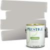 imagePRESTIGE Paints P400P1457BM Interior Paint and Primer In One Satin Comparable Match of Benjamin Moore 1 gallon White Winged Dove1466BMPCM